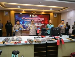 Bulan Agustus, Polrestabes Makassar Bekuk 47 Pelaku Kejahatan Jalanan! 191 Sajam Diamankan
