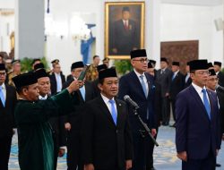 Presiden Prabowo Subianto Resmi Lantik Sejumlah Pejabat Tinggi Negara Sisa Masa Jabatan 2024–2029