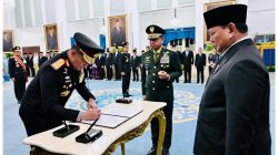 Presiden Prabowo Subianto Lantik Jenderal Pol. Suyudi Ario Seto Sebagai Kapolri
