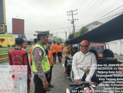 Siswa Pulang Sekolah Aman, Satlantas Polres Tanjungbalai Terjunkan Personel Atur Lalu Lintas
