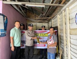 Polres Tanjungbalai Gelar Minggu Kasih di Teluk Nibung, Salurkan Sembako dan Serap Aspirasi Warga