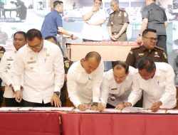 Wali Kota Tanjungbalai Tandatangani MoU “Jaksa Sahabat Pendidik” Bersama Gubernur Sumut dan Kejati