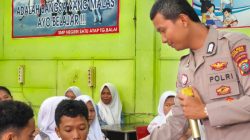 Di SMPN Satu Atap, Polres Tanjungbalai Kenalkan SMA Kemala Taruna Bhayangkara