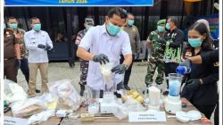 Hadiri Pemusnahan Barang Bukti di Kejaksaan Negeri, Polres Tanjungbalai Tegaskan Komitmen