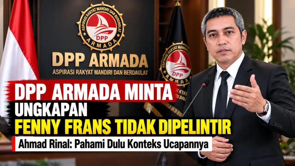 Ketua DPP ARMADA, Ahmad Rinal,