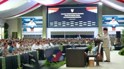 800 Perwira Tinggi TNI-Polri Berkumpul di Istana, Presiden Samakan Visi